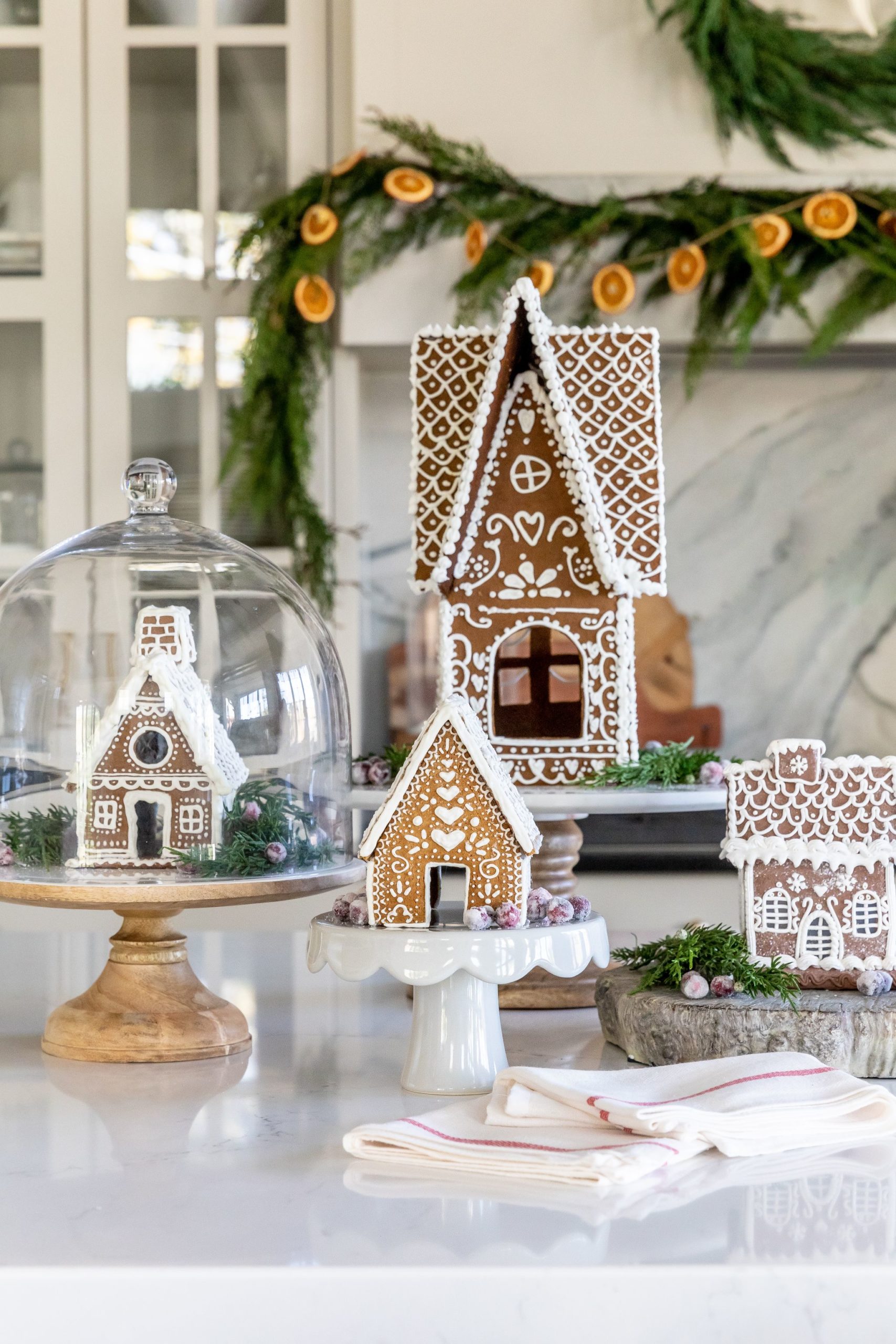 grandma dawn's gingerbread house (+ free templates!) | house of